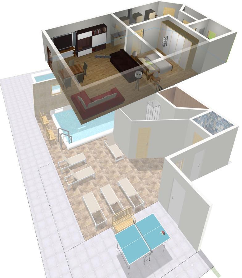 האוצנברג Ferienwohnung Freudensee Im Bayerischen Wald - Pool, Sauna מראה חיצוני תמונה